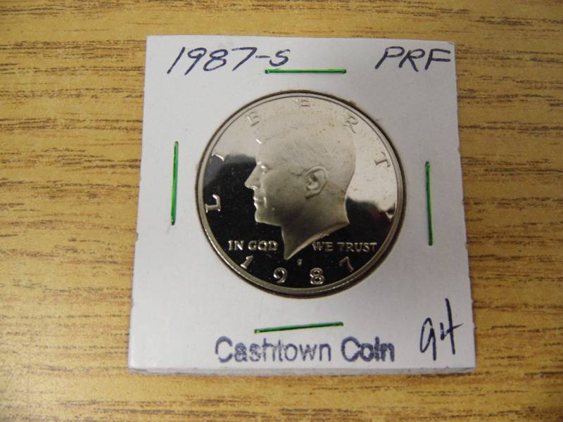 1987-S Kennedy Half Proof