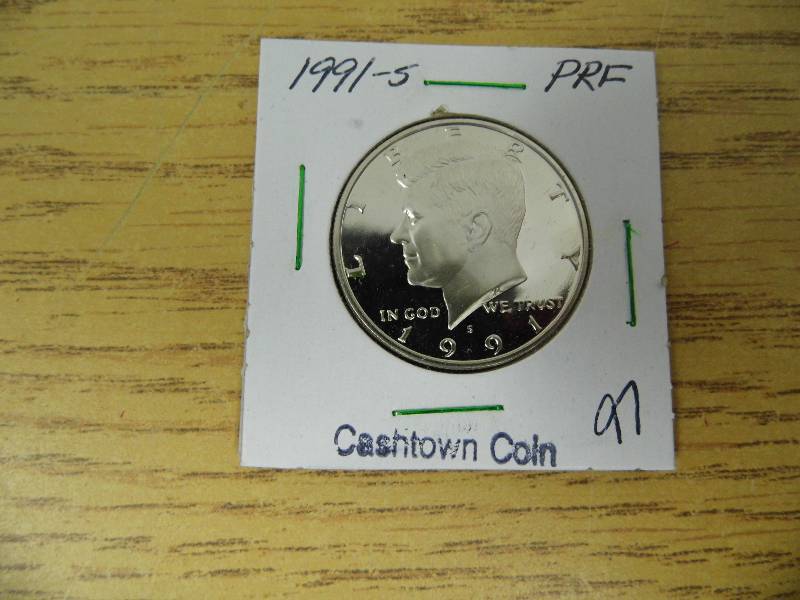 1991- S Kennedy Half Proof