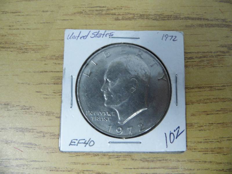 1972 Ike Dollar BU