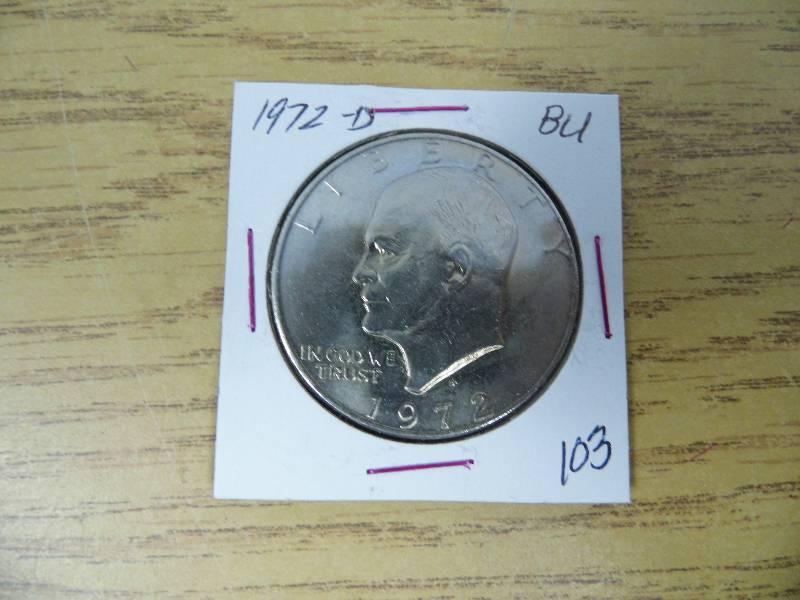 1972-D Ike Dollar BU