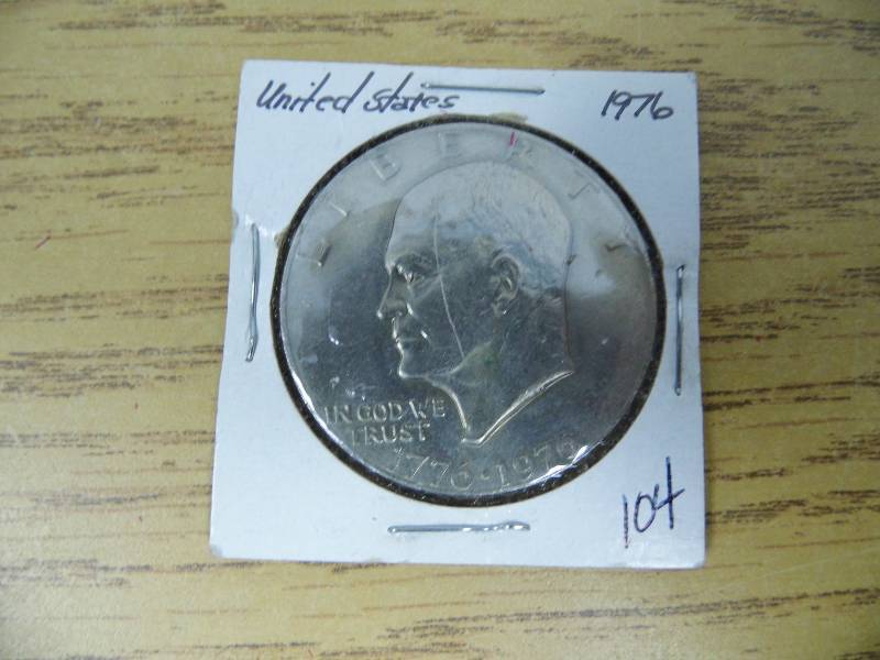 1976 Ike Dollar BU