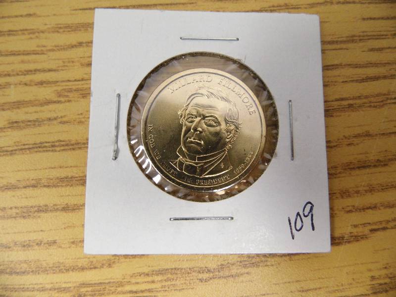 2010 Millard Fillmore Dollar BU