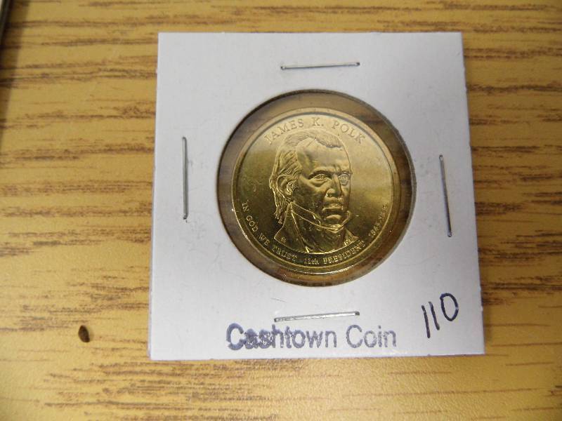 2009 James Polk Dollar BU