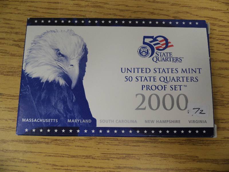 2000 5 Quarter Proof Set