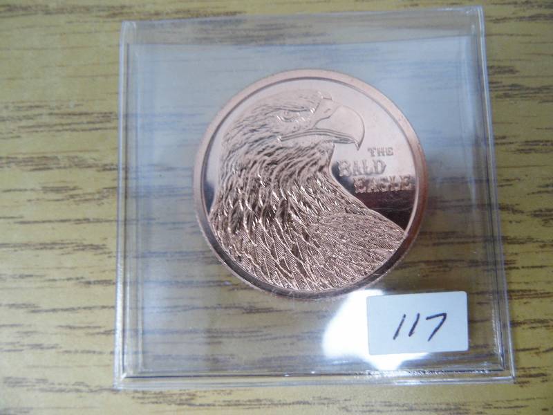 Eagle 1oz .999 Copper