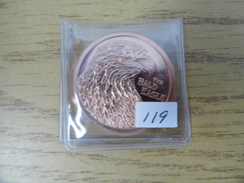 Eagle 1oz .999 Copper