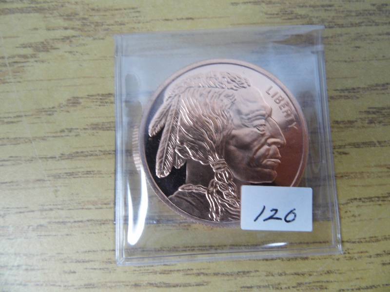 Indian 1oz .999 Copper