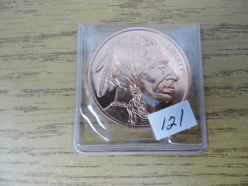 Indian 1oz .999 Copper