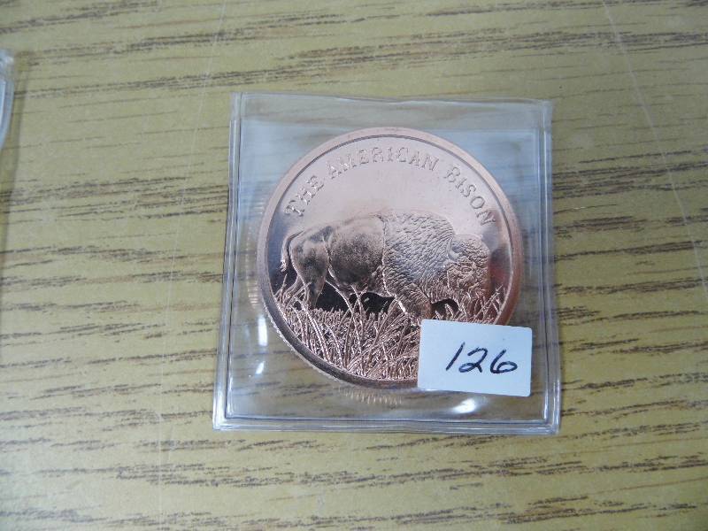 Bison 1oz .999 Copper
