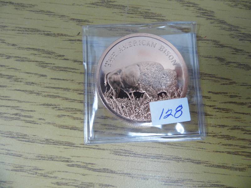 Bison 1oz .999 Copper