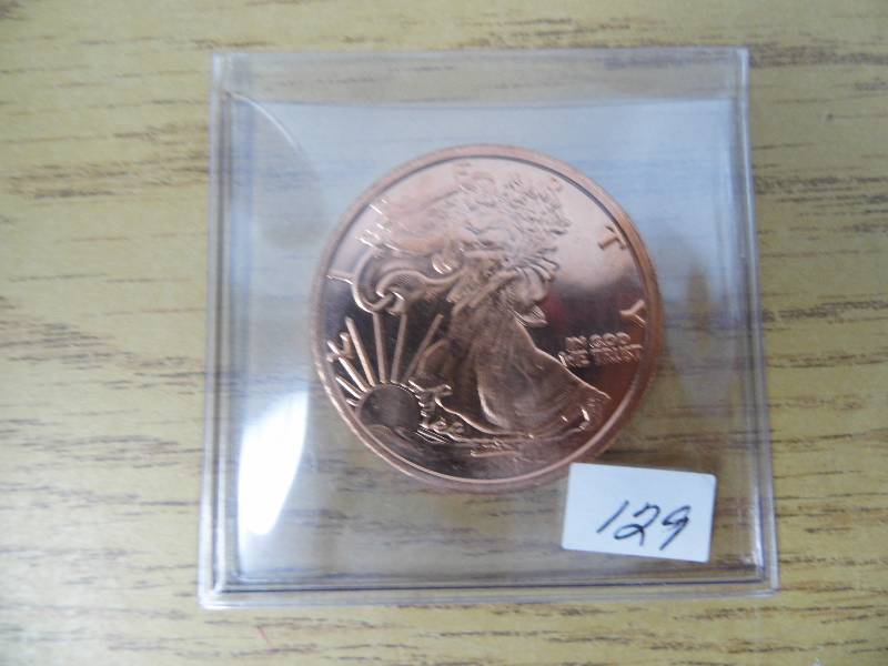 Walking Liberty 1oz .999 Copper