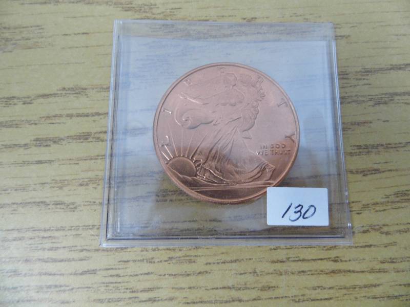 Walking Liberty 1oz .999 Copper