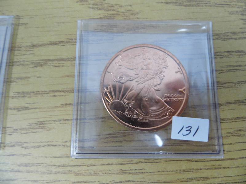 Walking Liberty 1oz .999 Copper