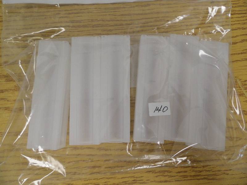 6 Square Cent Tubes