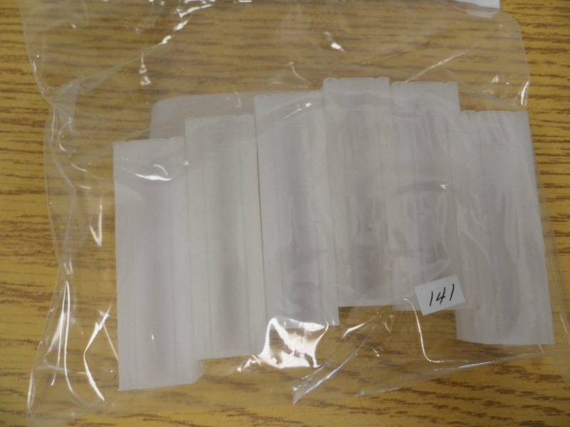 6 Square Nickel Tubes
