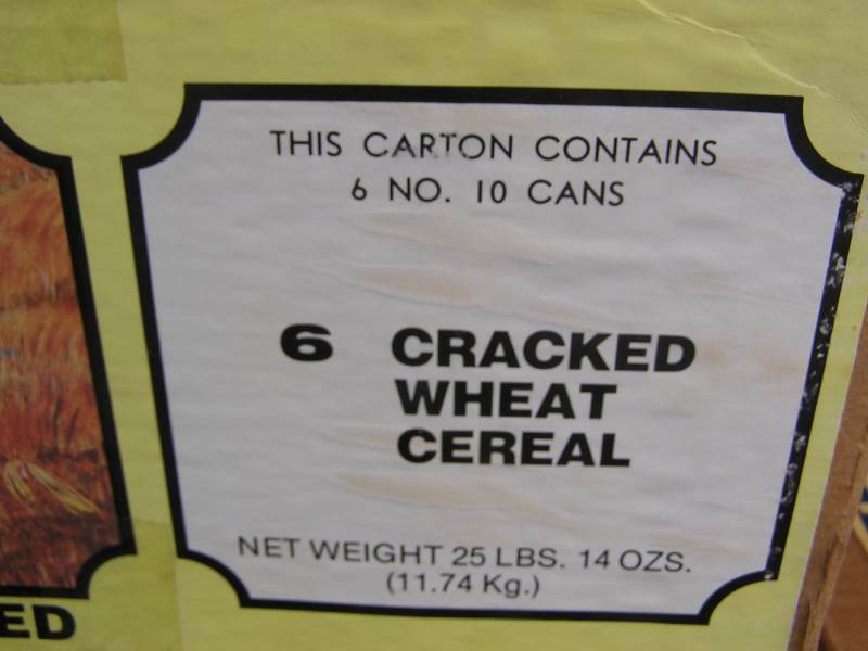 CRACKED WHEAT CEREAL FULL CASE
