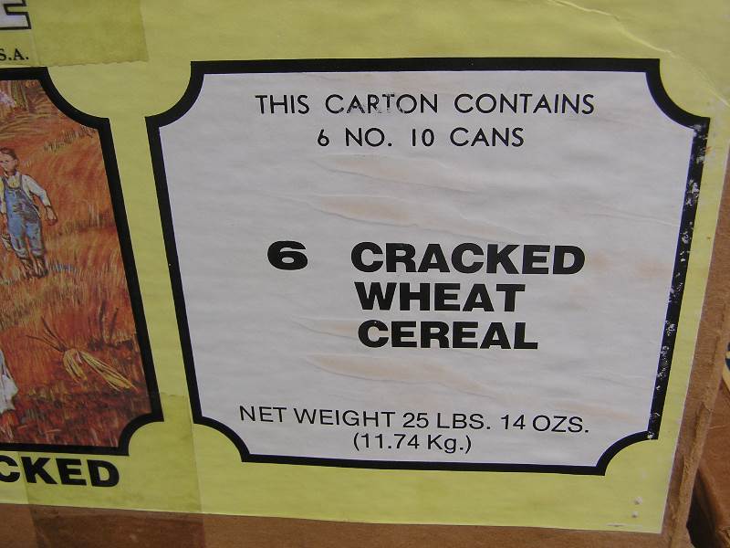 CRACKED WHEAT CEREAL FULL CASE