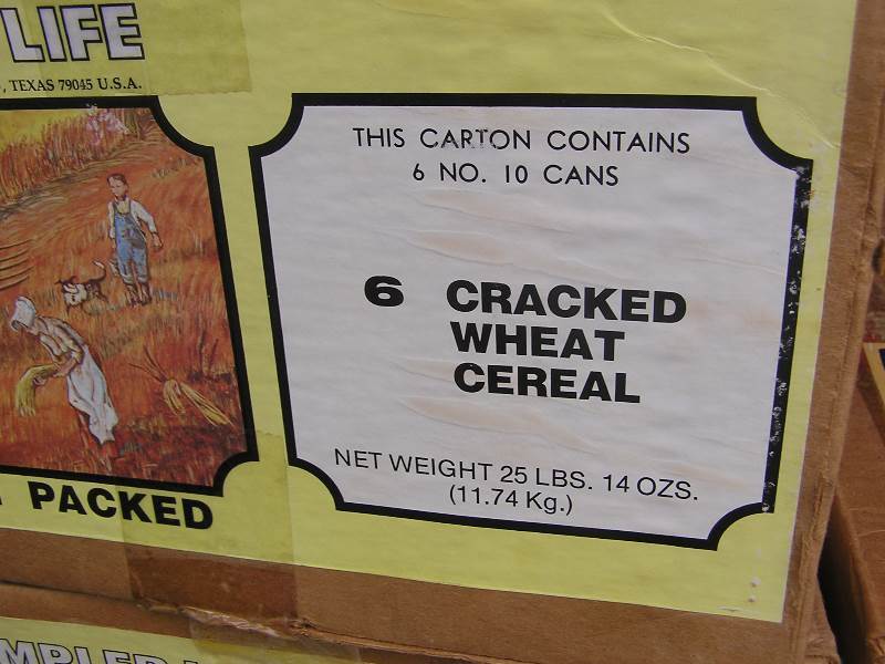CRACKED WHEAT CEREAL FULL CASE
