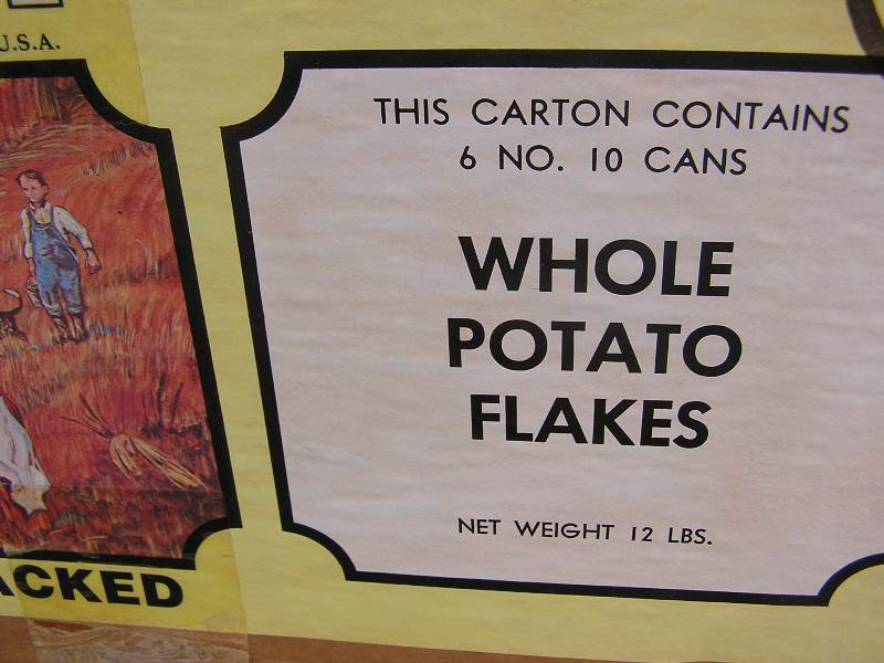 WHOLE POTATO FLAKES FULL CASE