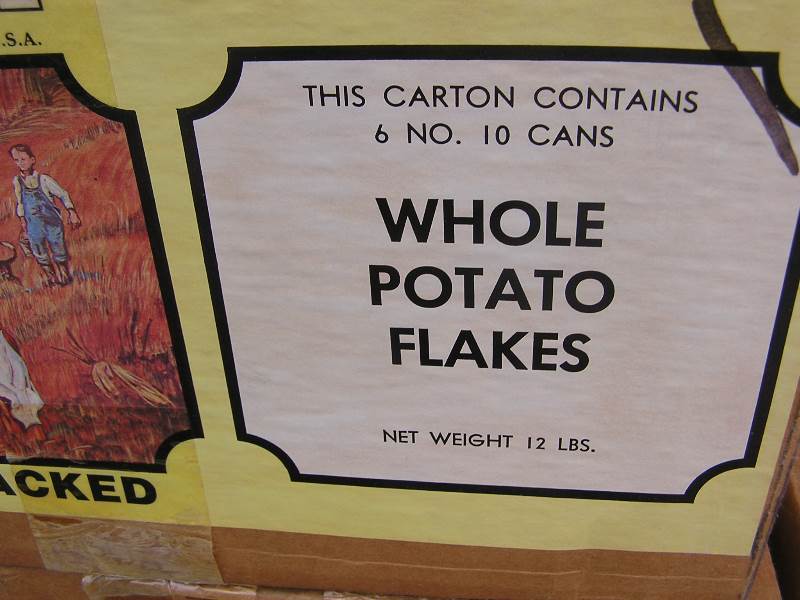 WHOLE POTATO FLAKES FULL CASE