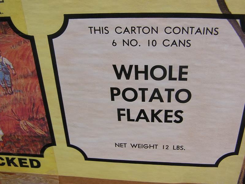 WHOLE POTATO FLAKES FULL CASE