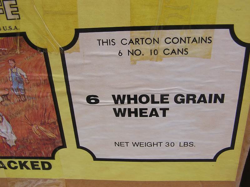 WHOLE GRAIN WHEAT FULL CASE