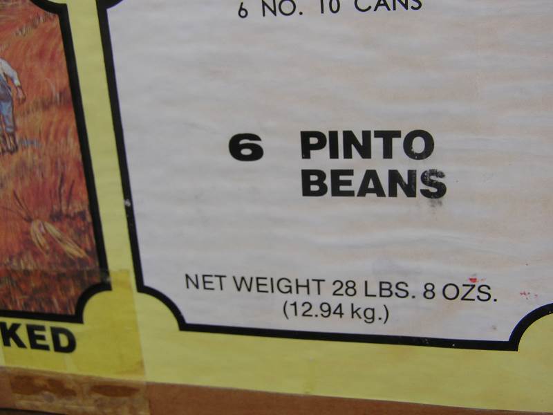 PINTO BEANS FULL CASE