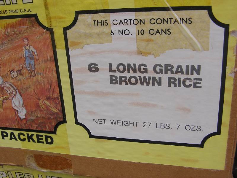 LONG GRAIN BROWN RICE FULL CASE