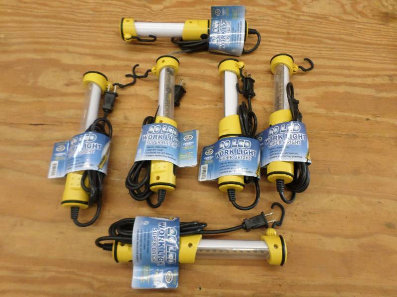 (6) New 20-LED Super Bright Work Li...