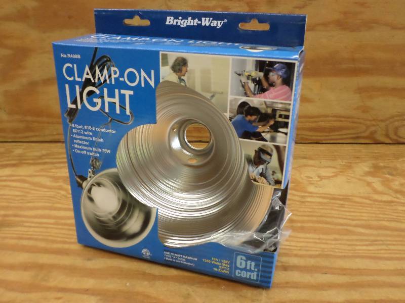 New Clamp-On Work Light With 6ft Co...