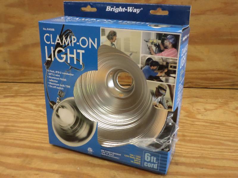 New Clamp-On Work Light With 6ft Co...