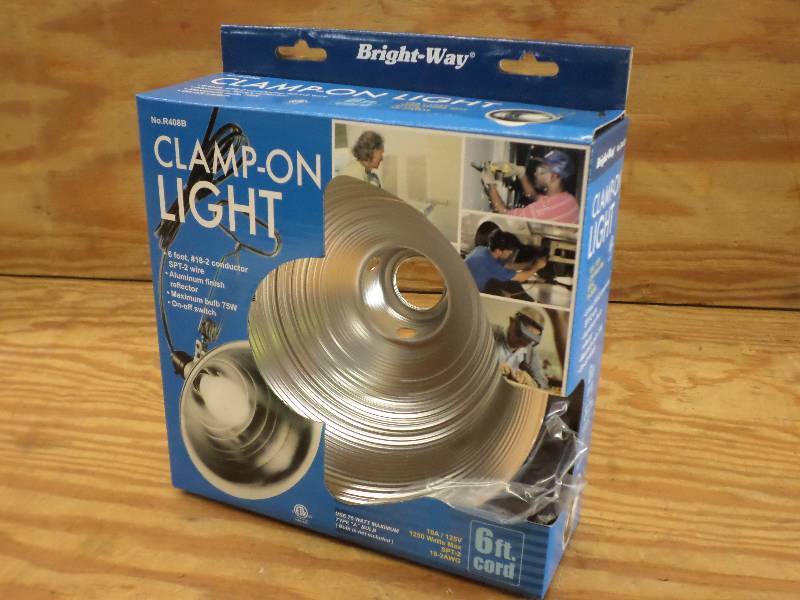 New Clamp-On Work Light With 6ft Co...