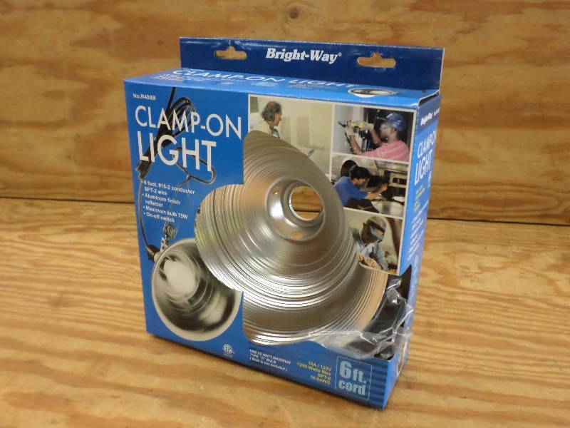 New Clamp-On Work Light With 6ft Co...