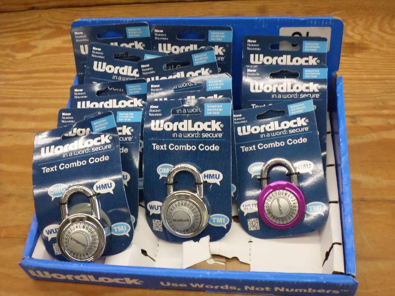 Lot Of New Assorted Color Wordlock ...