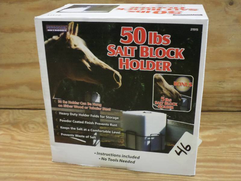 New Advantek 50# Salt Block Holder ...