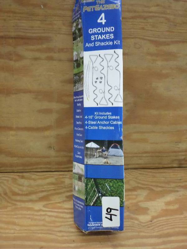New Advantek 4-Piece Ground Stake S...