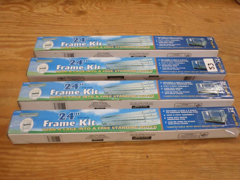 (3) New Advantek 24 Cage Frame Kit...