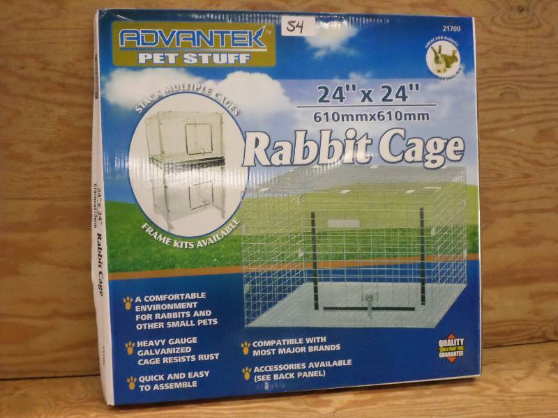 New Advantek 24x24 Rabbit Cage ...