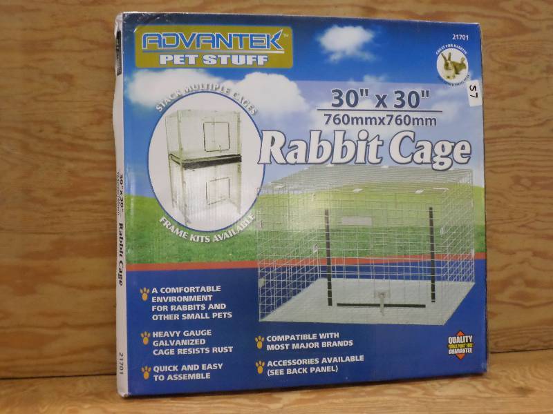 New Advantek 30x30 Rabbit Cage ...