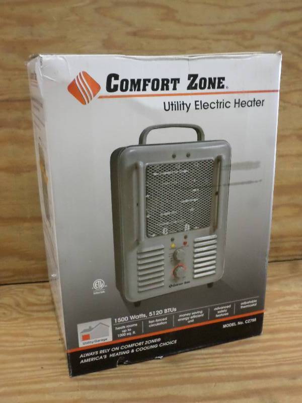 New Comfort Zone 1500 Watt Utility ...