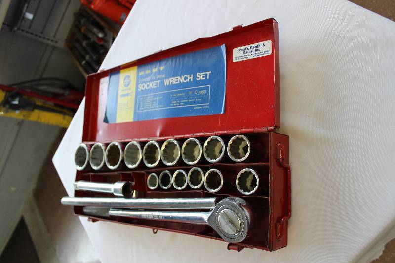 Socket Set 34 Inch