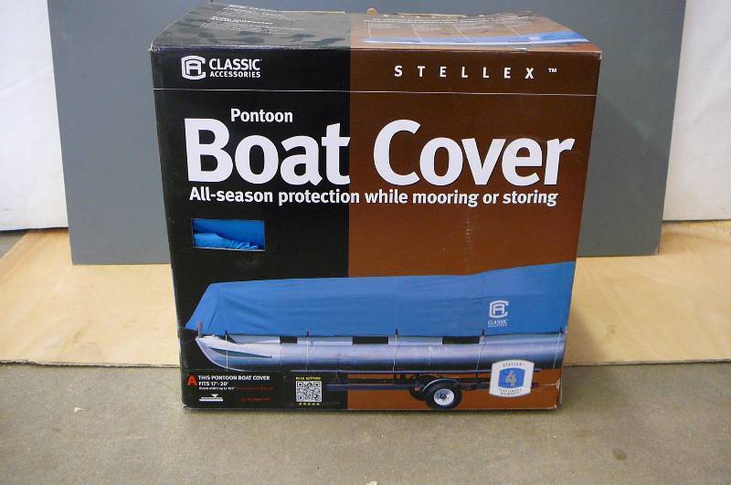 lot 56 image: Pontoon Boat Cover