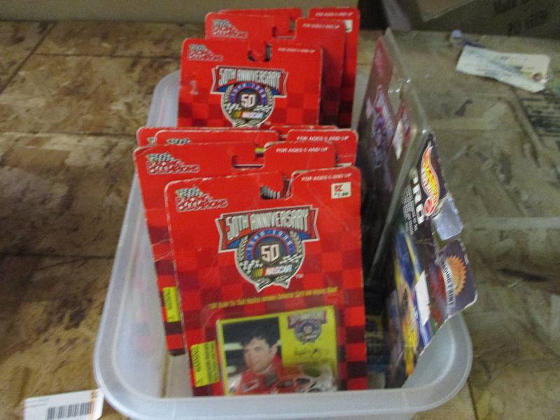 lot 51 image: Box of cars