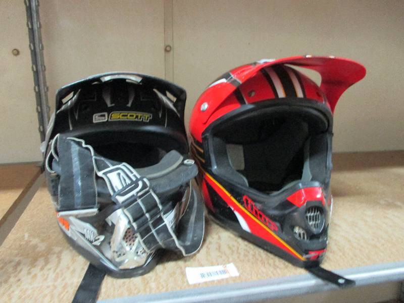 lot 54 image: 2 helmets