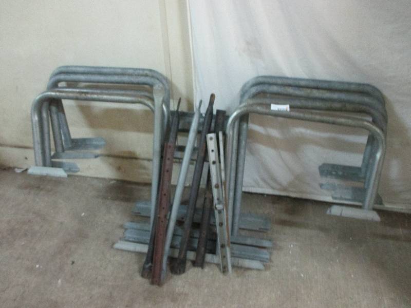 lot 91 image: 2 picnic bench frames