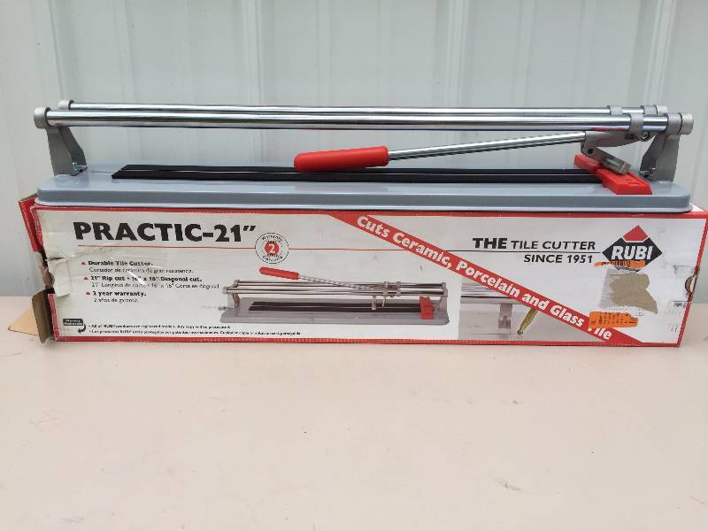 lot 8 image: Practic - 21 Tile Cutter