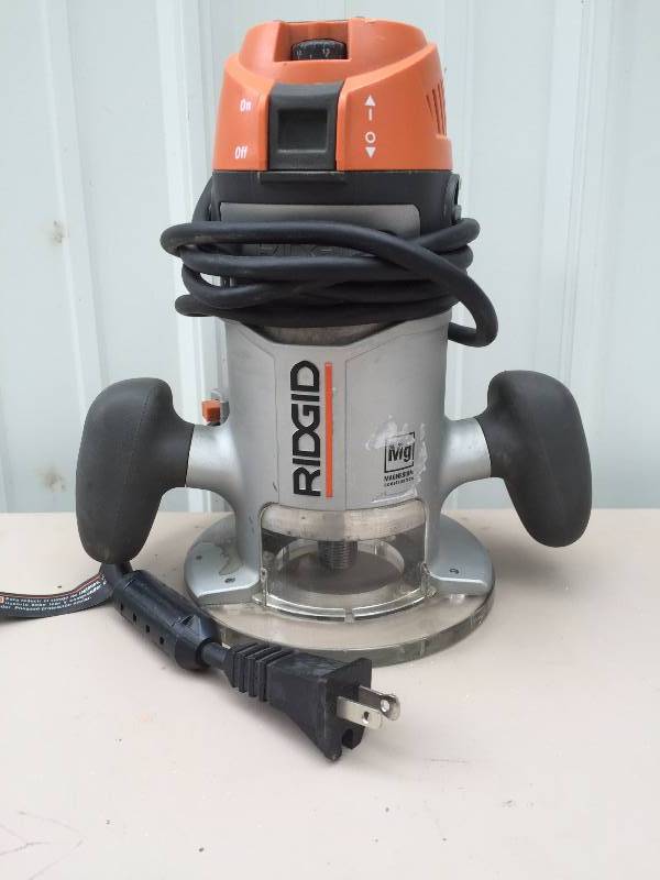 lot 14 image: Ridgid Router - 2HP Motor