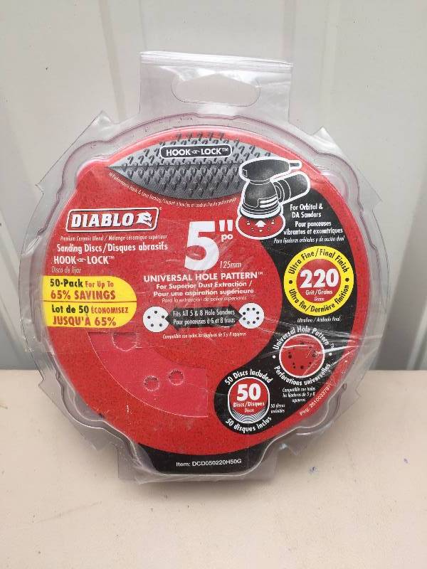 lot 17 image: Diablo 5 Sanding Discs