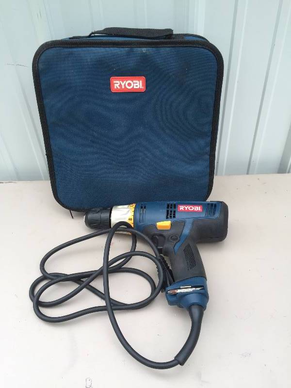 lot 18 image: Ryobi Corded Drill