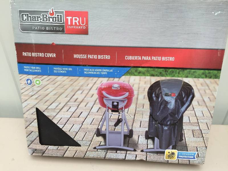 lot 35 image: Char-Broil Patio Bistro Grill Cover